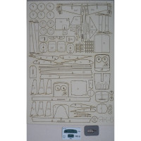 Лёгкий транспортный самолёт - Як-6 - лазерная резка