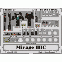 Dassault Mirage III  - детали фототравления