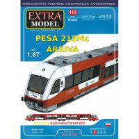 PESA 218Mc ARRIVA (Sa 133-024) - польский рельсовый автобус PESA 218Mc ARRIVA (Sa 133-024) - польский рельсовый автобус