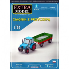 Трактор с прицепом Трактор с прицепом