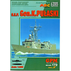 ORP Gen.K.PULASKI - военный Польский фрегат