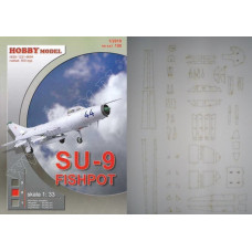 Су-9 FISHPOT - реактивный истребитель + лазерная резка