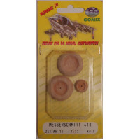 Messerschmitt Me-410 – Набор колёс из дерева Messerschmitt Me-410 – Набор колёс из дерева