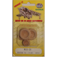 МиГ-29  – Набор колёс из дерева