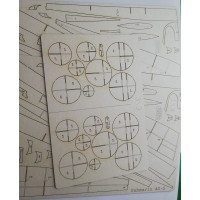 Подводные лодки типа АГ - А-2 и А-5 – вырезанные лазером детали 