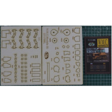 ДЗ-40Г + ДТ-75МЛ «Казахстан» – вырезанные лазером детали 