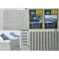 Type 98А „Ke – Ni/Ta-Se“ – вырезанные лазером детали гусениц