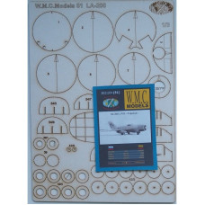 Ла – 200 с РЛС «Торий – А» – вырезанные лазером детали 