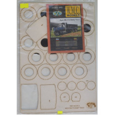 Mack RW 713 «Dump Truck» – вырезанные лазером детали