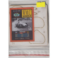 Maserati 250F – вырезанные лазером детали