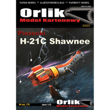 Piasecki H-21C Shawnee – многоцелевой вертолёт спасательных служб США