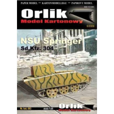 Sd.Kfz.304 NSU SPRINGER Дистанционно-управляемая танкетка-мина