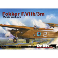 Fokker F.VIIb/3m – голландский/ польский бомбардировщик Fokker F.VIIb/3m – голландский/ польский бомбардировщик