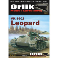 VK 1602 LEOPARD - экспериментальный разведывательный немецкий лёгкий танк