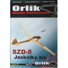 ZD-8 Jaskolka bis – планер