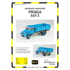PRAGA S5T-3 - бортовой грузовик
