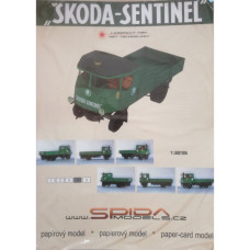 SKODA - SENTINEL - бортовой грузовик (1:25)