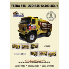 Tatra 815 2Z0R45 12.400 4X4.1 Aleš Loprais 2011 - sports car (1:32)