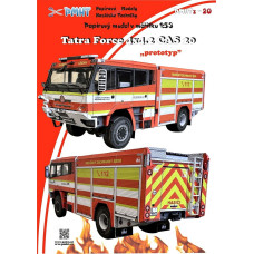 Tatra Force 4x4.2 CAS 20 - пожарная машина