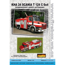 Scania T 124 c 6x4 KHA 24 - пожарная машина
