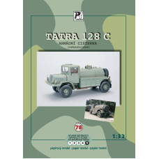 Tatra 128 С - армейская цистерна-заправщик