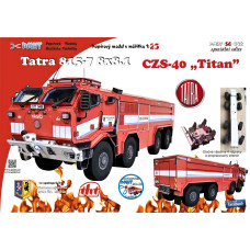 Tatra 815-7 8x8.1 CZS 40 Titan - пожарная машина
