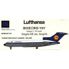 Lufthansa Boeing 727 - пассажирский самолёт