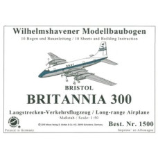 Bristol DRITANNIA 300 - пассажирский самолёт
