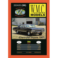 Chevrolet Impala 1967 - легковой автомобиль