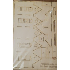 Костёл Св. Иоанна - детали вырезанные лазером