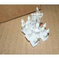 Колокольня Кафедрального костела-базилики в Вильнюсе (Литва) - 3D печатные детали креста и башен Колокольня Кафедрального костела-базилики в Вильнюсе (Литва) - 3D печатные детали креста и башен