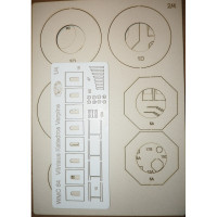 Колокольня Кафедрального костела-базилики в Вильнюсе (Литва) – вырезанные лазером детали Колокольня Кафедрального костела-базилики в Вильнюсе (Литва) – вырезанные лазером детали