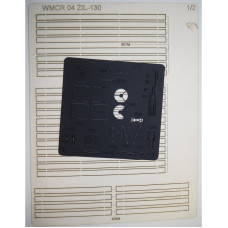 ЗИЛ-130 — Советский/ Российский/ Литовский бортовой грузовик — детали, вырезанные лазером