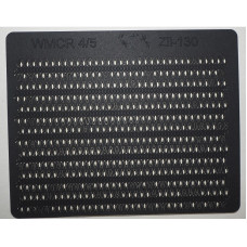 ЗИЛ-130 — Советский/ Российский/ Литовский грузовик — детали протектора, вырезанные лазером