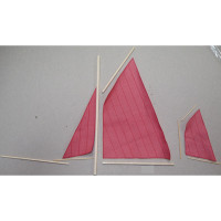 Spray — яхта  Дж. Слокама - набор для производства рангоута и парусов модели