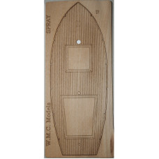 Spray — яхта  Дж. Слокама - вырезанная лазером деревянная деталь палубы