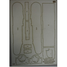 Sturmpanzerwagen Oberschlesien – вырезанные лазером детали