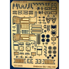 Embraer ERJ-190/195 - детали фототравления